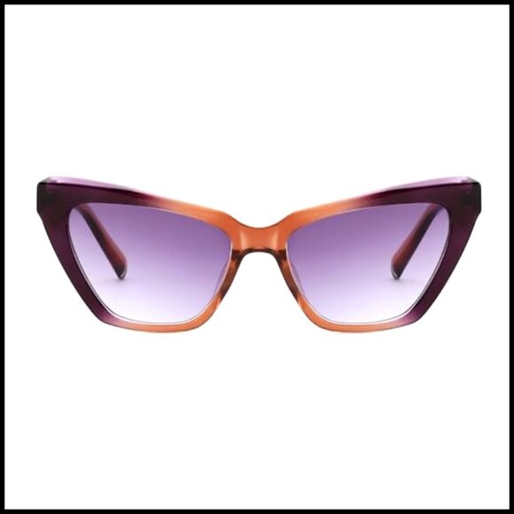 Small Cat Eye Sunglasses UV400 Protection Vintage Chic Retro Shades main image 5